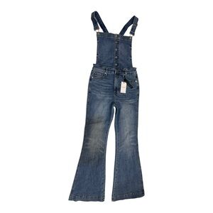 NWT Women's Judy Blue Denim Overalls Size M